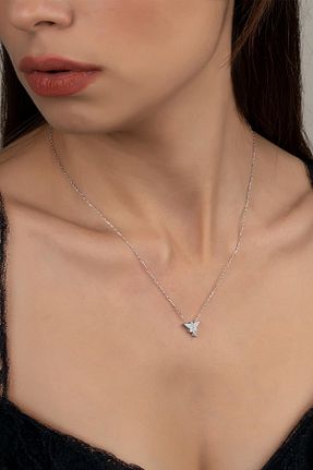 گردنبند نقره زنانه 925 عیار Swarovski - کد 835233367