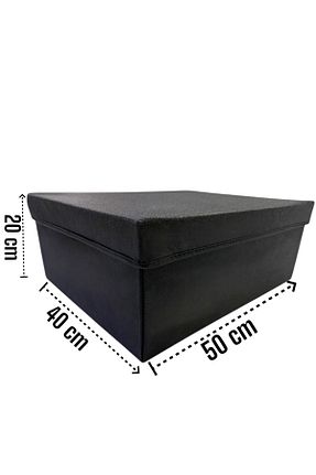 جعبه نگداری مشکی پارچه Balkan Room - کد 924324038