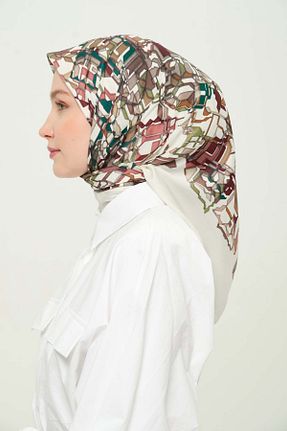 روسری رنگی پلی استر Madame Polo - کد 924324096
