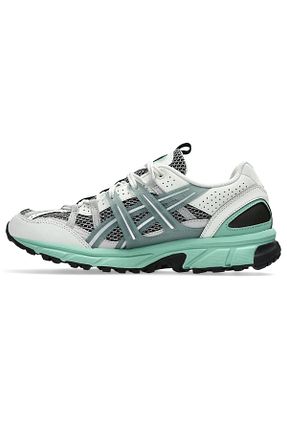 کفش اسنیکر سبز زنانه بند دار Asics - کد 924784647