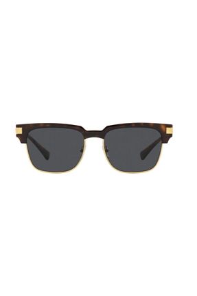 عینک آفتابی قهوه ای مردانه UV400 Versace - کد 794363393