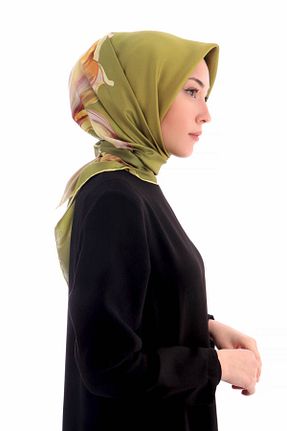 روسری سبز İpek Tivil Bursa İpek - کد 924359416