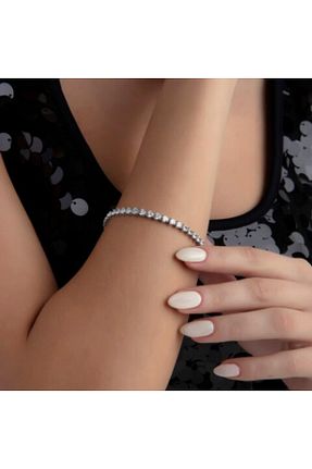 دستبند نقره زنانه 925 عیار ESEEN - کد 924351210