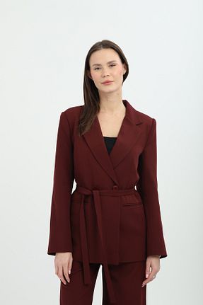 کت زرشکی زنانه رگولار Milamia - کد 924371887