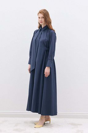 لباس حجاب سرمه ای رگولار SENA GÜVEN - کد 924367248