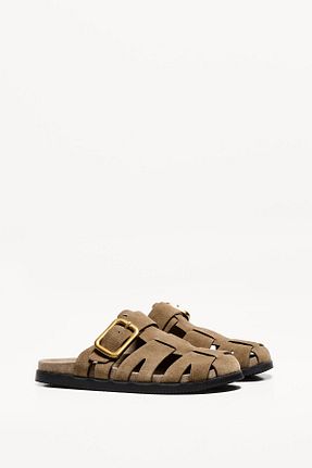 کفش آکسفورد قهوه ای زنانه پاشنه کوتاه (1 - 4 سانتی متر) Bershka - کد 924828762