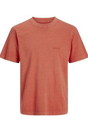تیشرت نارنجی مردانه اسلیم فیت Jack & Jones - کد 924397891