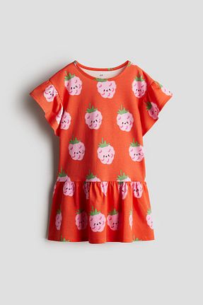 لباس قرمز بچه گانه بافتنی H&M - کد 924395913