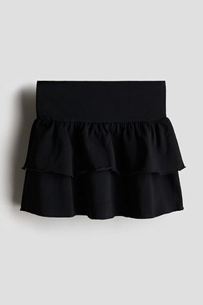 دامن مشکی زنانه پلی استر H&M - کد 924397155
