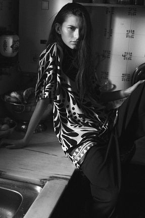 لباس سفید زنانه ویسکون H&M - کد 924395673