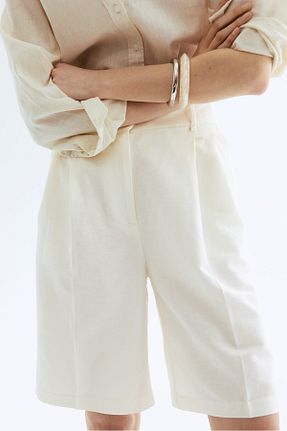 شلوارک و برمودا زنانه فاق بلند H&M - کد 924396252