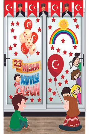 استیکر دیوار رنگی 1 پارچه Göktuğ Hediyelik - کد 679971950