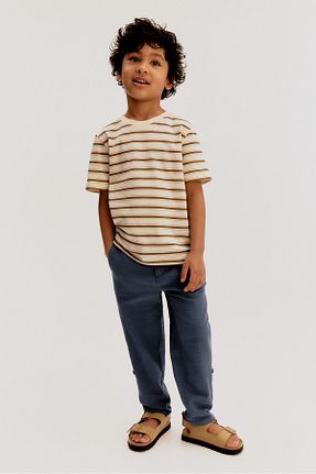 شلوار آبی بچه گانه پنبه ای H&M - کد 925006615