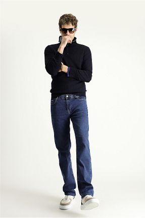 شلوار آبی مردانه لیکرا Kiğılı - کد 790707938