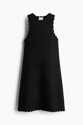 لباس مشکی زنانه بافت H&M - کد 924396851