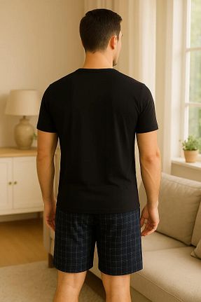 ست لباس راحتی رنگی مردانه %100 پنبه Pijamaevi - کد 924398883