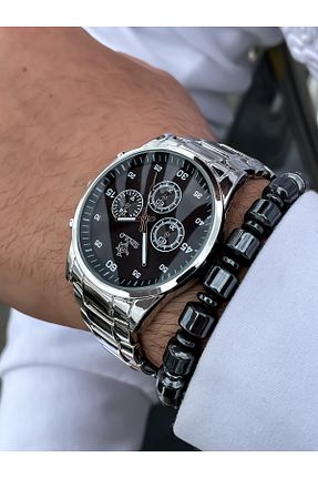 ساعت مچی مشکی مردانه 41-45 میلی متر S.POLO - کد 359500791