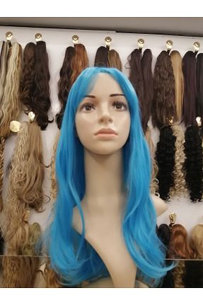 کلاه گیس آبی زنانه DENİZ - کد 924417045