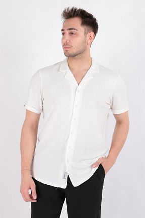 پیراهن سفید مردانه رگولار Cazador - کد 902256617