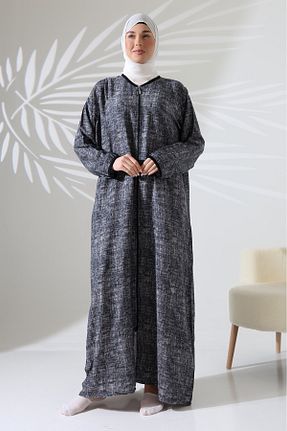 لباس حجاب مشکی زنانه رگولار ÖNE BUTİK - کد 924448465