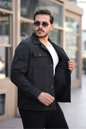 کت مشکی مردانه اسلیم gm giyimarket - کد 924447432