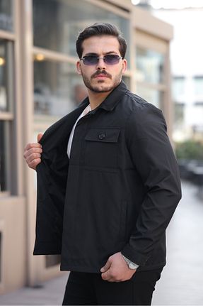 کت مشکی مردانه اسلیم gm giyimarket - کد 924447432