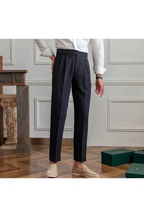شلوار مشکی مردانه الاستان - ویسکون - پلی استر town walker - کد 862447133