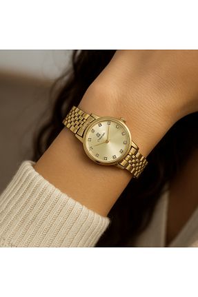 ساعت مچی زرد زنانه 26-30 میلی متر PW POLO WHITE - کد 921630120