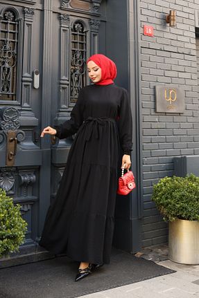 لباس حجاب مشکی زنانه رگولار ECESSAMODAM - کد 906288772
