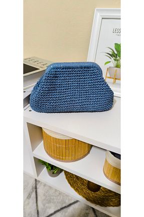 کیف دستی سرمه ای زنانه ابعاد کوچک Knittingworld - کد 924490600