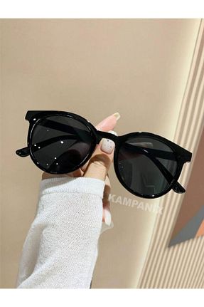 عینک آفتابی مشکی زنانه 52 KAMPANİX - کد 924487907
