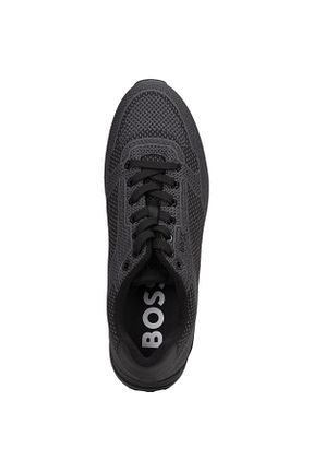 کفش اسنیکر مشکی مردانه بند دار BOSS - کد 924502950