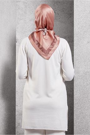 روسری صورتی پلی استر Alvina - کد 886652931