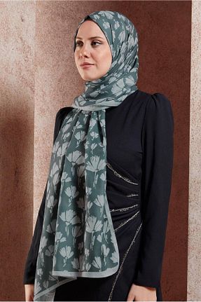 شال طوسی زنانه پلی استر Alvina - کد 871441879