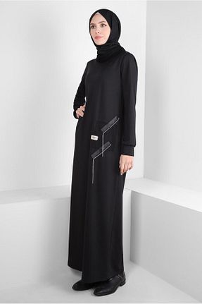 لباس حجاب مشکی زنانه رگولار Alvina - کد 791735933
