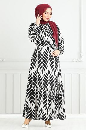 لباس مشکی زنانه بافتنی ModaMerve - کد 925078887