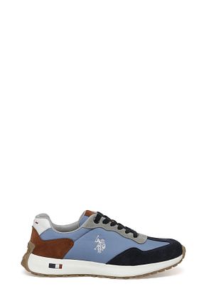 کفش اسنیکر آبی مردانه بند دار U.S. Polo Assn. - کد 698458736