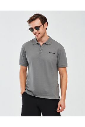 تیشرت اسپرت طوسی مردانه سایز بزرگ Skechers - کد 813527122