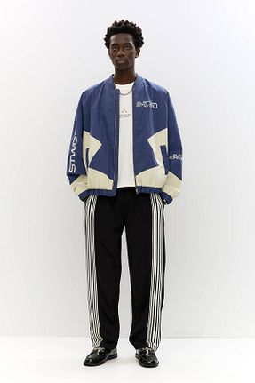 شلوار مشکی مردانه پلی استر Pull & Bear - کد 925085450