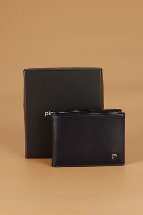 کیف پول مشکی مردانه سایز متوسط Pierre Cardin - کد 925087525