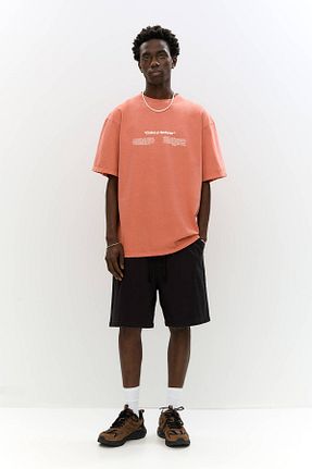 شلوارک و برمودا مشکی مردانه پنبه ای Pull & Bear - کد 924525327