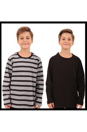 تیشرت مشکی بچه گانه رگولار Perendi - کد 825470208