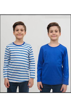 تیشرت آبی بچه گانه رگولار Perendi - کد 900177402