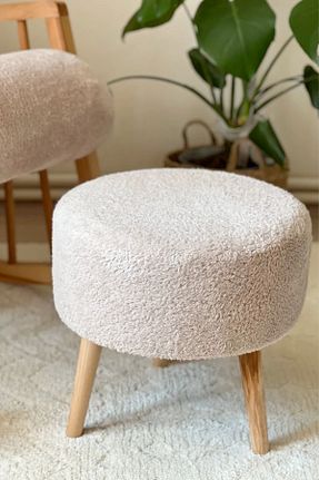 پوف و نیمکت قهوه ای 45 x 45 DEKOR MOBİLYACIM - کد 924542274