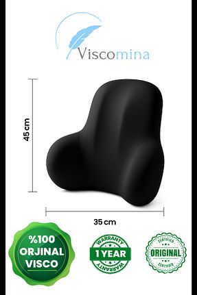 بالش مشکی پنبه پلی استر Viscomina - کد 925134248