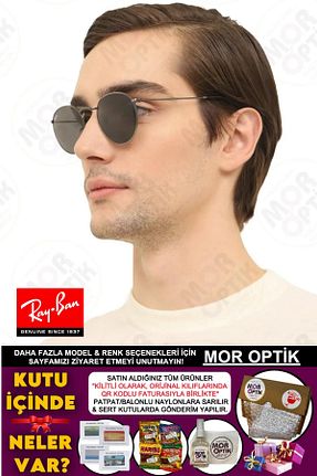 عینک آفتابی طوسی زنانه 50 Ray-Ban - کد 924556097