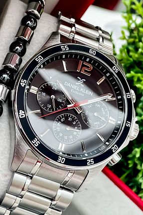 ساعت مچی طوسی مردانه 41-45 میلی متر Daniel Klein - کد 924566779