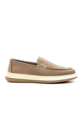 کفش کژوال بژ مردانه چرم خالص Greyder - کد 924557851