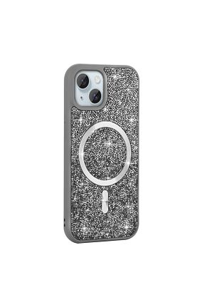 کاور و قاب طوسی iPhone 15 Nezih Case - کد 925135813