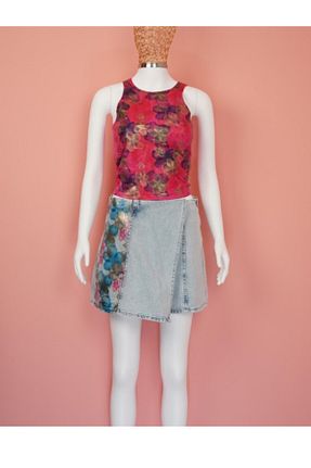 شلوارک و برمودا آبی زنانه Skinny Felicita Boutique - کد 924580003